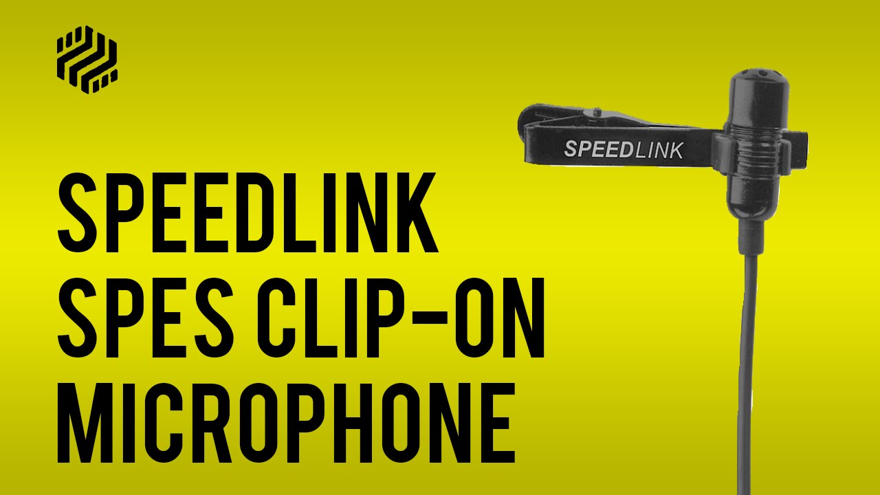 SpeedLink SPES ClipOn Mic Review and Test YouTube