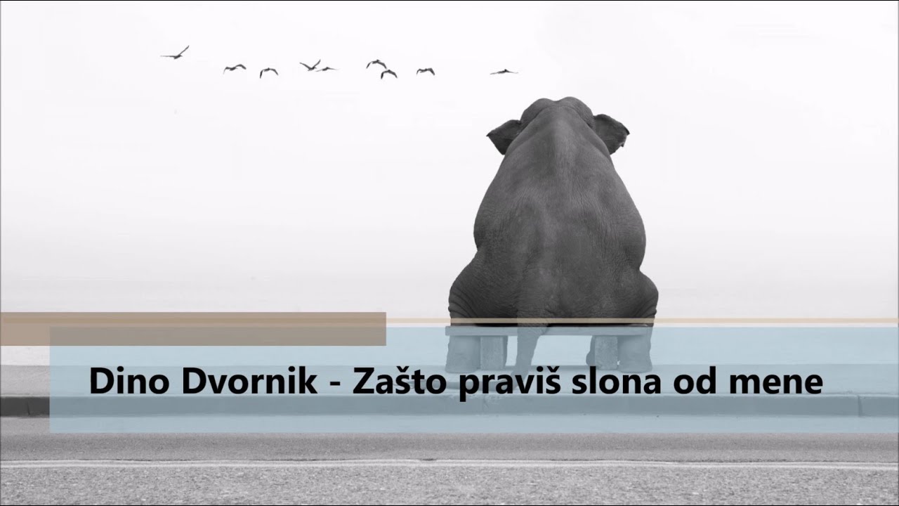 zasto pravis slona od mene