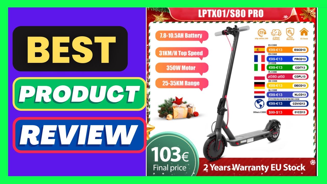 New 2025 AOVOPRO TX01/ES80 31KM/H