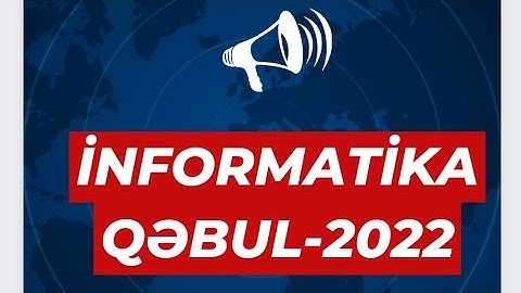 MİQ İnformatika Qəbul-2022   #informatica #magistr #miq #python #sınaq #qebul #dim #online #onlayn
