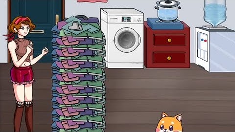 tricky twist level 76 Help the girl wash all the dirty clothes