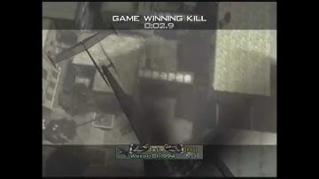 Call of Duty MW3 Crate Lucky Final Kill Cam