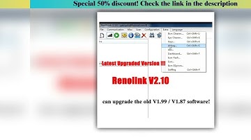 Exclusive Renolink V2.10 Software for Renault Renolink V1.99 V1.87 Upgraded Version Car OBD2 Air-ba9