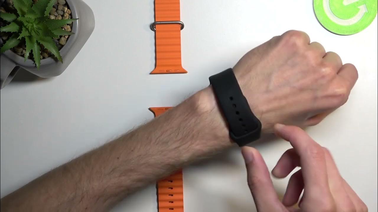 how-to-apply-silicone-band-on-apple-watch-ultra-2-youtube
