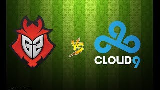 CS:GO - G2 Esports vs Cloud9 - ELEAGUE Major 2018 - Map1 Mirage - Quarter Final