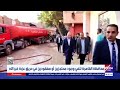 محافظ القاهرة يشرف على عمليات إطفاء الحريق الذي نشب بمخزن خشب بمنطقة مغالق الخشب بعزبة خير الله