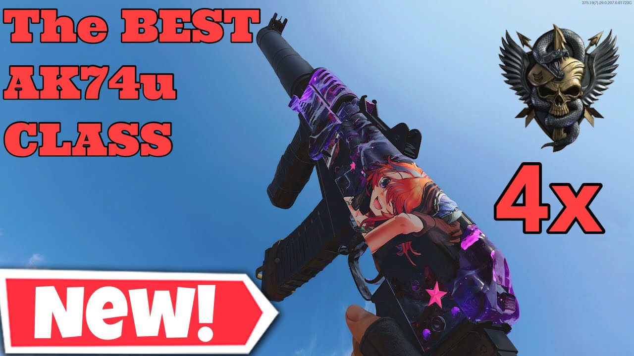 The *NEW* Best AK74u Class In SEASON 5 (Quad Nuke) - Cold War