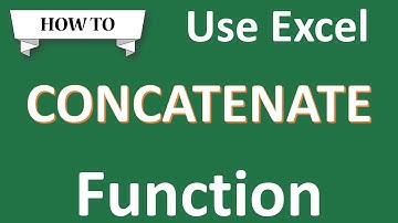 How to use Concatenate Function in Excel in Urdu | Excel Functions