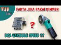 ini faktanya jika gerinda pakai dimmer?  DCA VARIABLE SPEED | ASM10-100