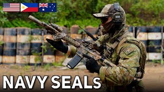 U.S. Navy SEALs, Philippine Navy SOG, Australian SOC | Live-Fire Range Training