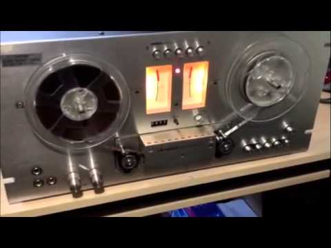 Pioneer RT-701 - Reel To Reel Record And Playback Test 