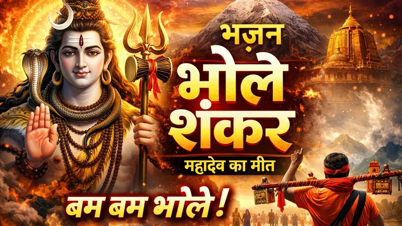 बम बम भोले 🔱 | भजन भोले शंकर | Mahadev Bhakti Song 2026 | Shiv Bhajan