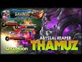 SAVAGE!! Immortal of Abyssal Reaper! Insane Play by ɢᴏsᴜ Hoon - Mobile Legends: Bang Bang