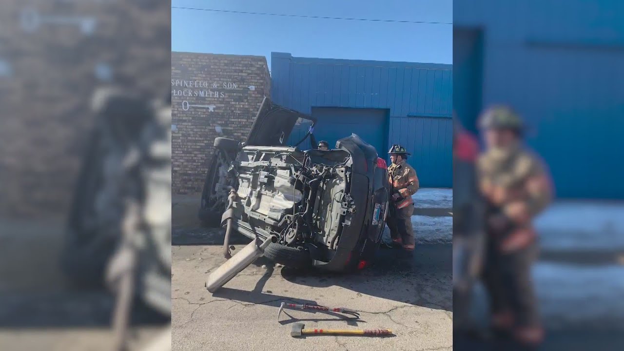 Woman extricated after two-car crash in Rockford, minor injuries ...