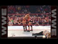 Batista breaks Goldberg's ankle - Raw, Oct. 20, 2003