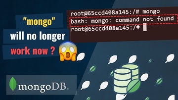 Solution - bash: mongo: command not found in docker (Explained)