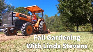 Fall Gardening With Linda Stevens | Planting Mustards....Turnips!