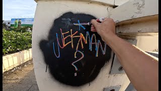 Graffiti test with Wekman HandMixed SoCool