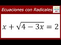 ECUACIONES CON RADICALES - Ejercicio 4