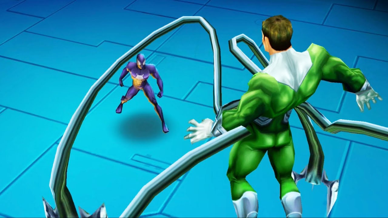 Black Suit Spider-Man Vs Doctor Octopus - Ultimate Spider-Man