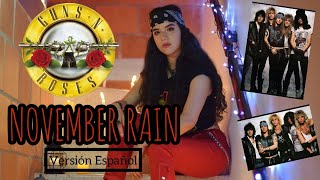 ¿Cómo se escucharía November Rain en Español? - Gun´s N Roses - Marly (Cover) chords