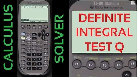 Definite Integral Test Question | Every Step Calculus