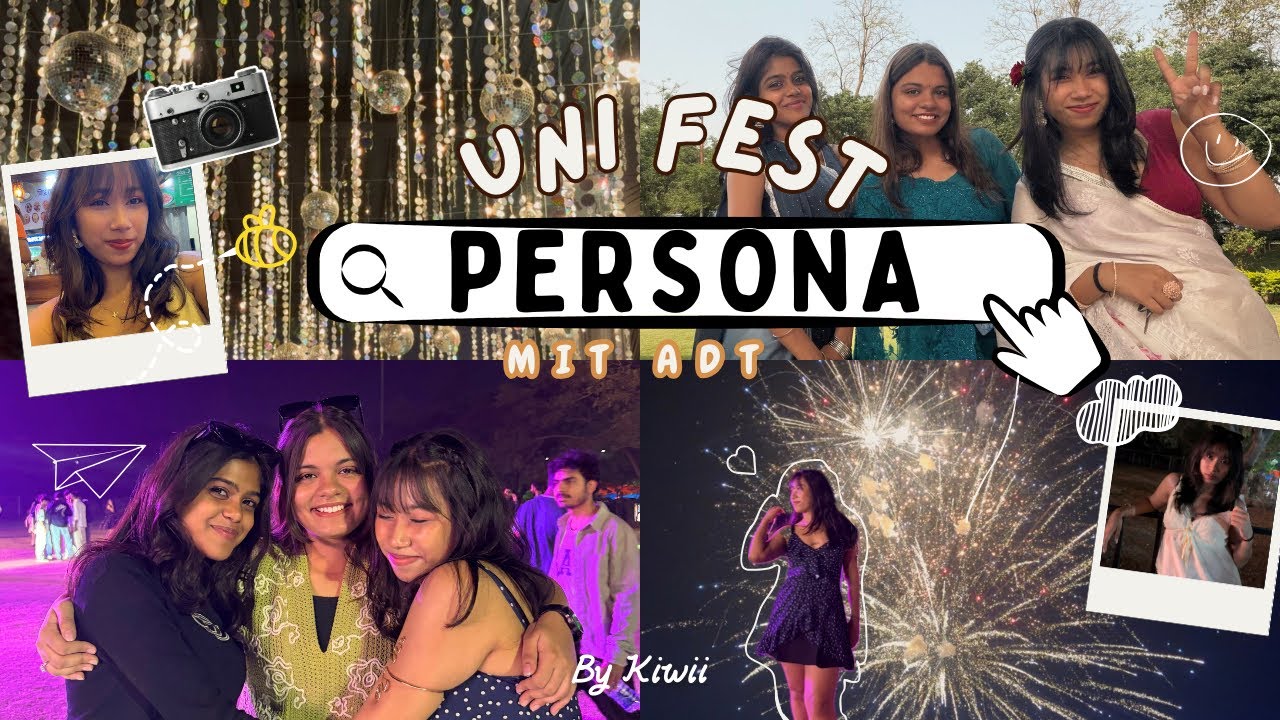 3 Days of Chaos & Fun ✨ | Persona Fest 2026 at MIT ADT | ft. Amit Mishra concert 💃🎤
