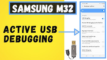 🔌 How to ENABLE USB DEBUGGING on Samsung Galaxy M32 | Active USB Debugging to connect OTG