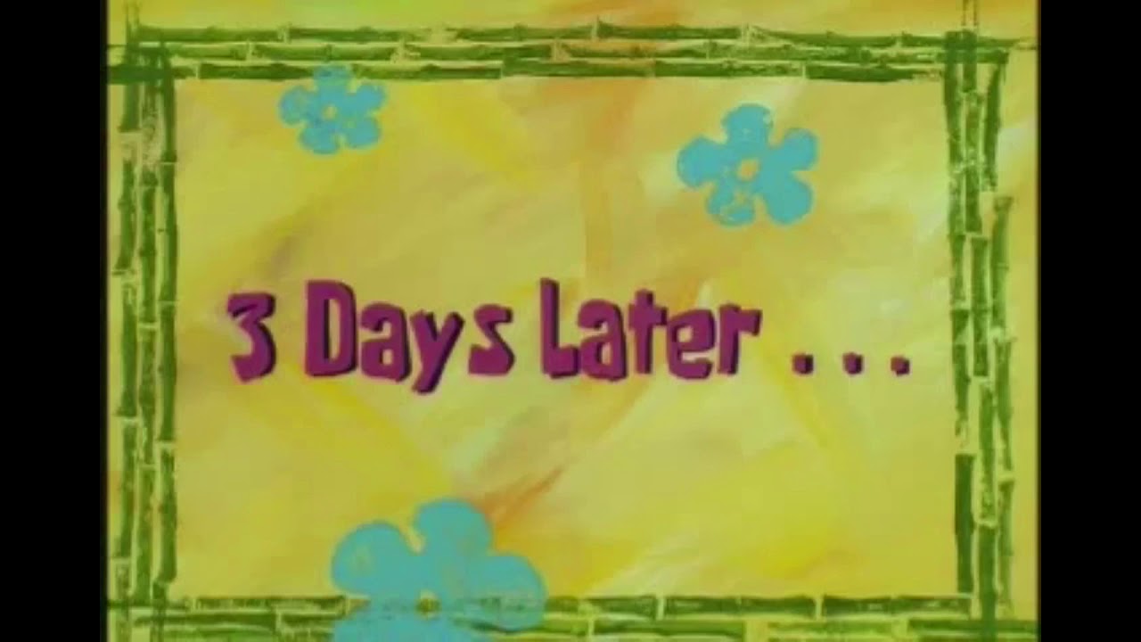 Pack Passagem de tempo Bob Esponja 3 dias YouTube Pack Passagem de tempo Bob Esponja 3 dias YouTube