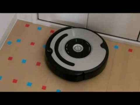 irobot roomba577-2 自動掃除機ルンバ577 清掃能力検証テスト2 - YouTube