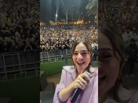 من حفلة بيسو في السعودية ماشاء الله بتجنن بيسان اسماعيل الفنانة بيسان اسماعيل