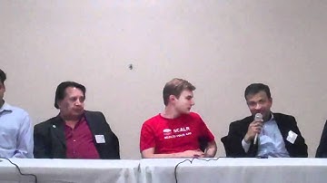 Sandeep Gupta answers a question on Net Neutrality @ NIT Alumni meet