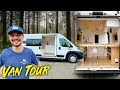 Experienced Van Builder Creates Mobile Dwelling Masterpiece | Van Tour - Custom Campervan Conversion