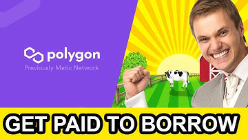 Polygon Matic defi: get paid to borrow using AAVE