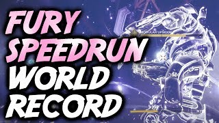 Destiny 2 "Fury" Speedrun World Record! [6:28] Campaign Mission