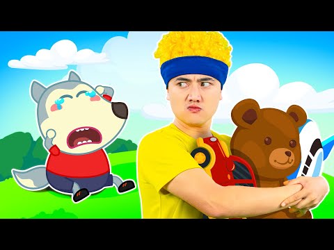 Here You Are Song 🧸 Sharing is Caring | Wolfoo Song - Nursery Rhymes and Kids Song