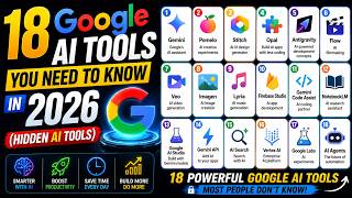 18 Google AI Tools You Need To Know in 2026 (Hidden AI Tools)