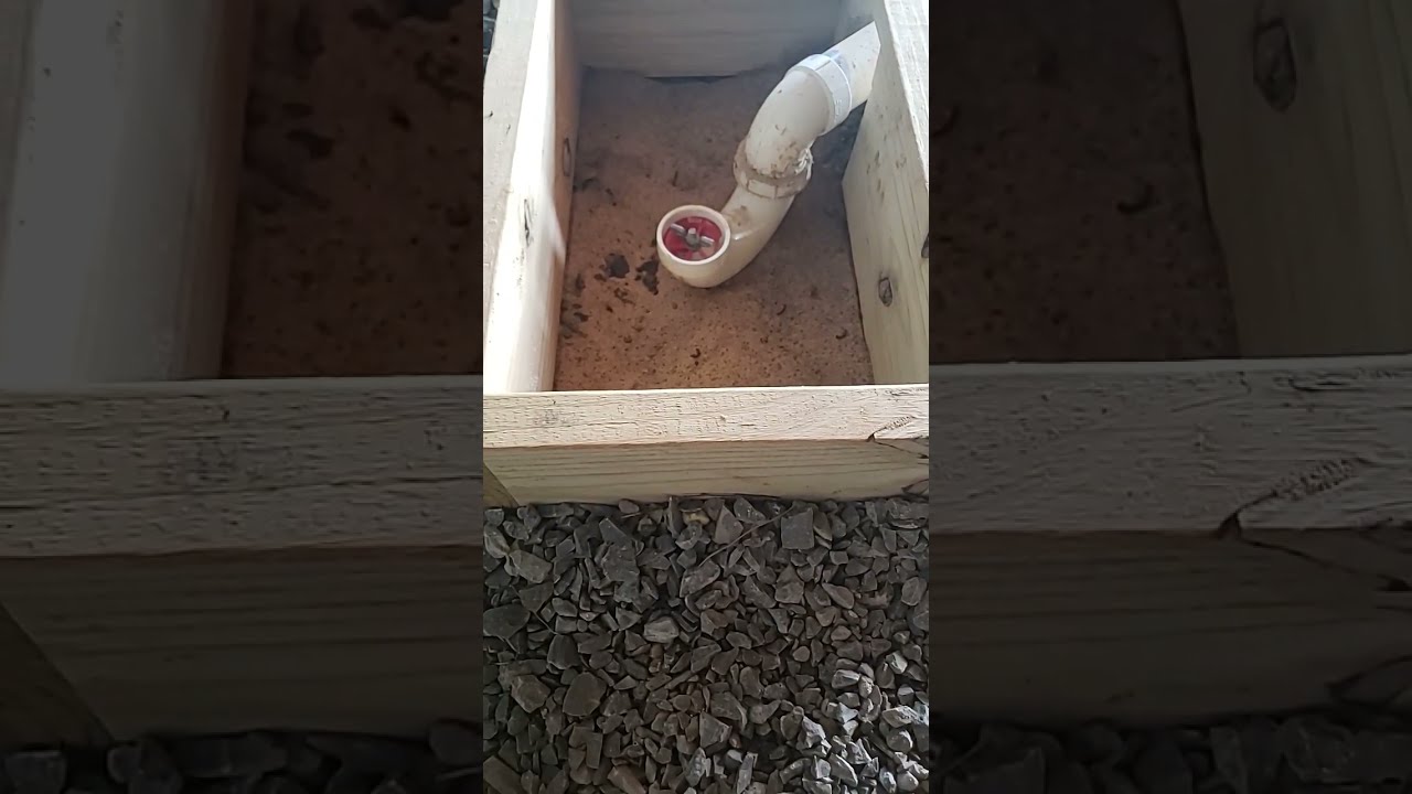 Shower Drain In Basement DO THIS Before You Pour
