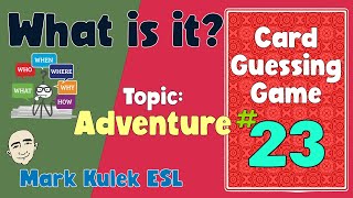 What is it (English game for learning English) | Fluency Practice - Mark Kulek ESL