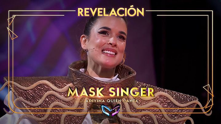 Adriana Ugarte, desenmascarada como Cobra | Mask Singer: Adivina quién canta