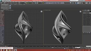 3d Tutorial | Twisted Fantasy Pendant | 3dsmax