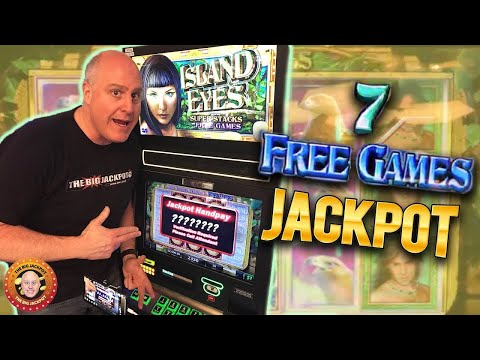 7 Free Games JACKPOT! 👀 High Limit ➡️ Island Eyes BONU$ WIN!
