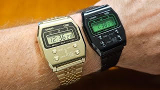 Casio Vintage A1100G-5ER i A1100B-1ER - unboxing, recenzja, porównanie i przymiarka [PL]