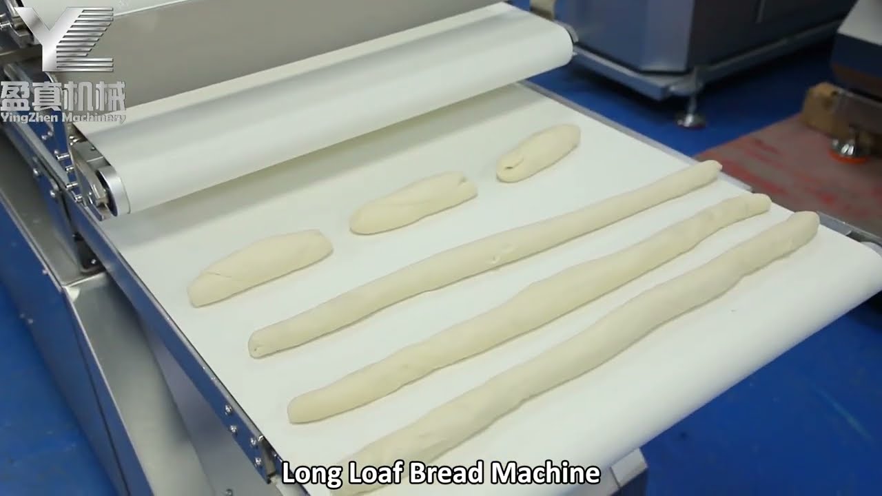 Long Loaf Bread Machine,Long Dough Moulder Machine, Dough Moulding Macine,Bread Moulder  #bakery