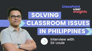 Online Distance Learning with ClassPoint:  An Interview with Louie Pedro of @SirLouieTV