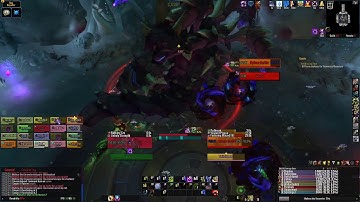 Mythic Mythrax in Uldir Raid Beta Test 6/1/18 Unholy DK