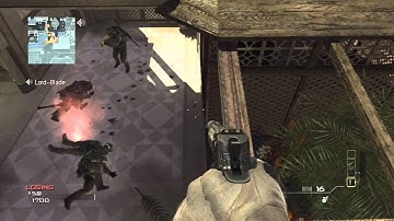 MW3 Glitches:Newest way Out of Oasis(KNIFE LUNGE)