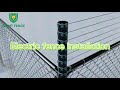 How to install electric fences in combination with metal fences?