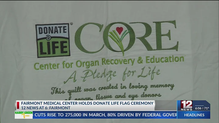 WVU Medicine Fairmont Medical Center participates in National Donate Life Month