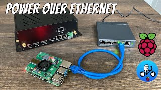 Power over ethernet. Raspberry Pi 4 PoE  HAT.